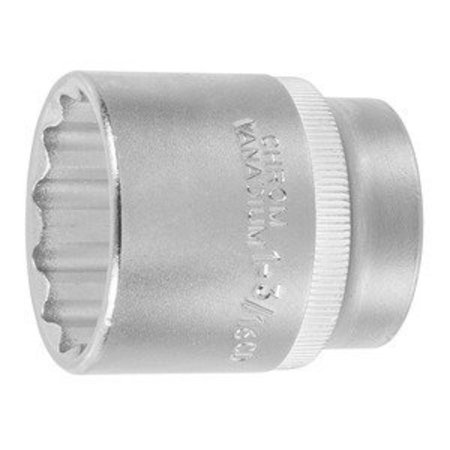 HOLEX 1/2 inch Drive Socket, 12 pt, 1-3/16 inch 642122 1.3/16